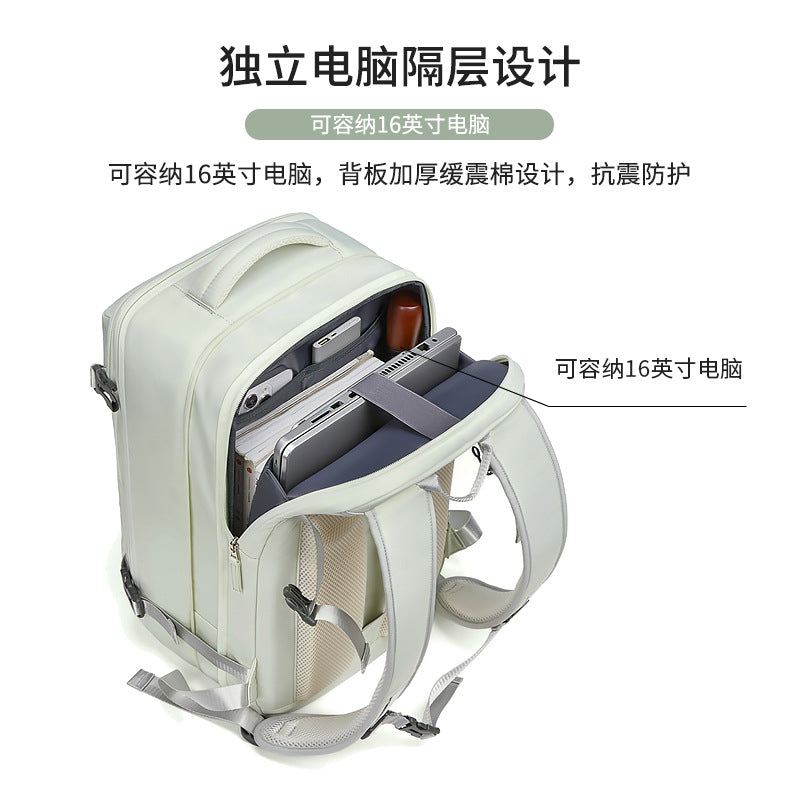 New Expansible Women's Backpack Casual Waterproof Outdoor Large Capacity Backpack Multifunctional Travel Bag Computer Bag