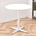 Minimalist particleboard dining table - perfect for cafes, bubble tea shops, small spaces, home use, balconies, outdoor dining, and business meetings