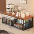 Desktop storage rack cup holder cup storage handy gadget drawer dining table side counter snack multi-layer tea bag tea cup