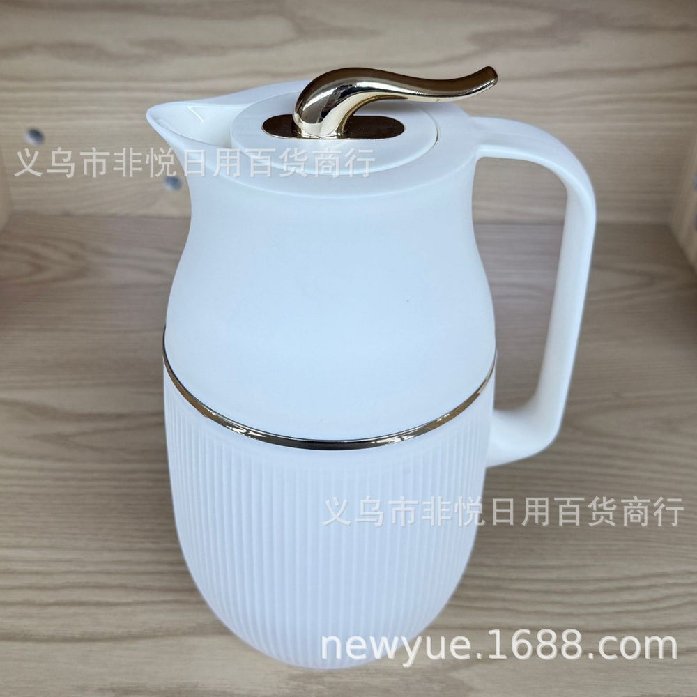 best-selling manufacturer direct sales thermos kettle thermos coffee pot thermos kettle thermos teapot capacity plastic red gallbladder