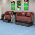 High-end billiard hall viewing sofa billiard room sofa table and chair self-service billiard room viewing elevated chair sofa coffee table