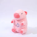 children's plush toy breathing capybara doll musical light-up soothing baby doll gift