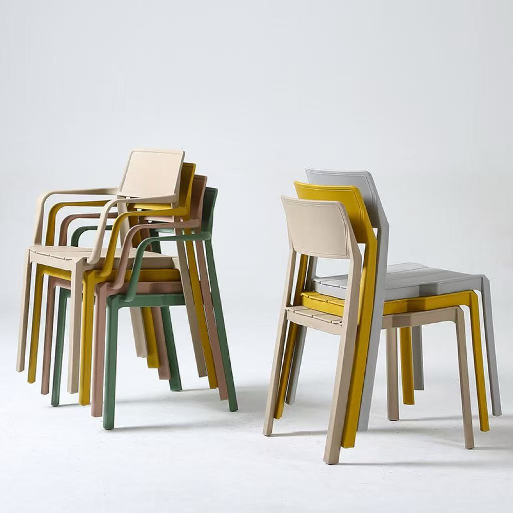 Scandinavian dining chair casual internet celebrity chair ins white chair designer eames plastic chair pp backrest