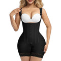 Custom new body shaping, butt lifting, tummy control, slimming bodysuit with steel boning, hook-and-eye closure, mesh bodysuit corset waist cincher