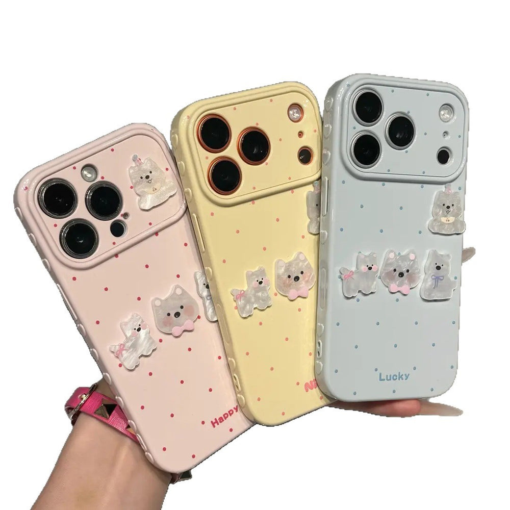 West highland side love suitable for apple 17iphone16/15 large window protective case apple 17promax