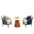 Business casual negotiation table and chair set - ideal for hotels, 4s stores, sales centers, reception areas, dining rooms, and cafes