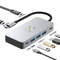 high-definition 4k60h hub 9-in-1 usb expander multi-interface notebook type-c docking station