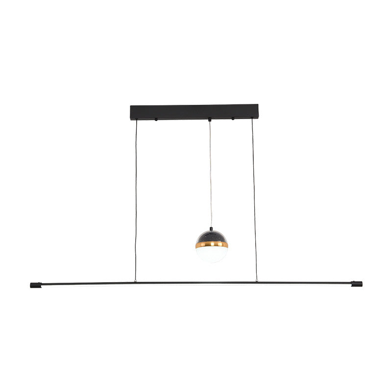 Modern minimalist design geometric wave lighting household chandelier dining room bedroom chandelier planet chandelier bar light
