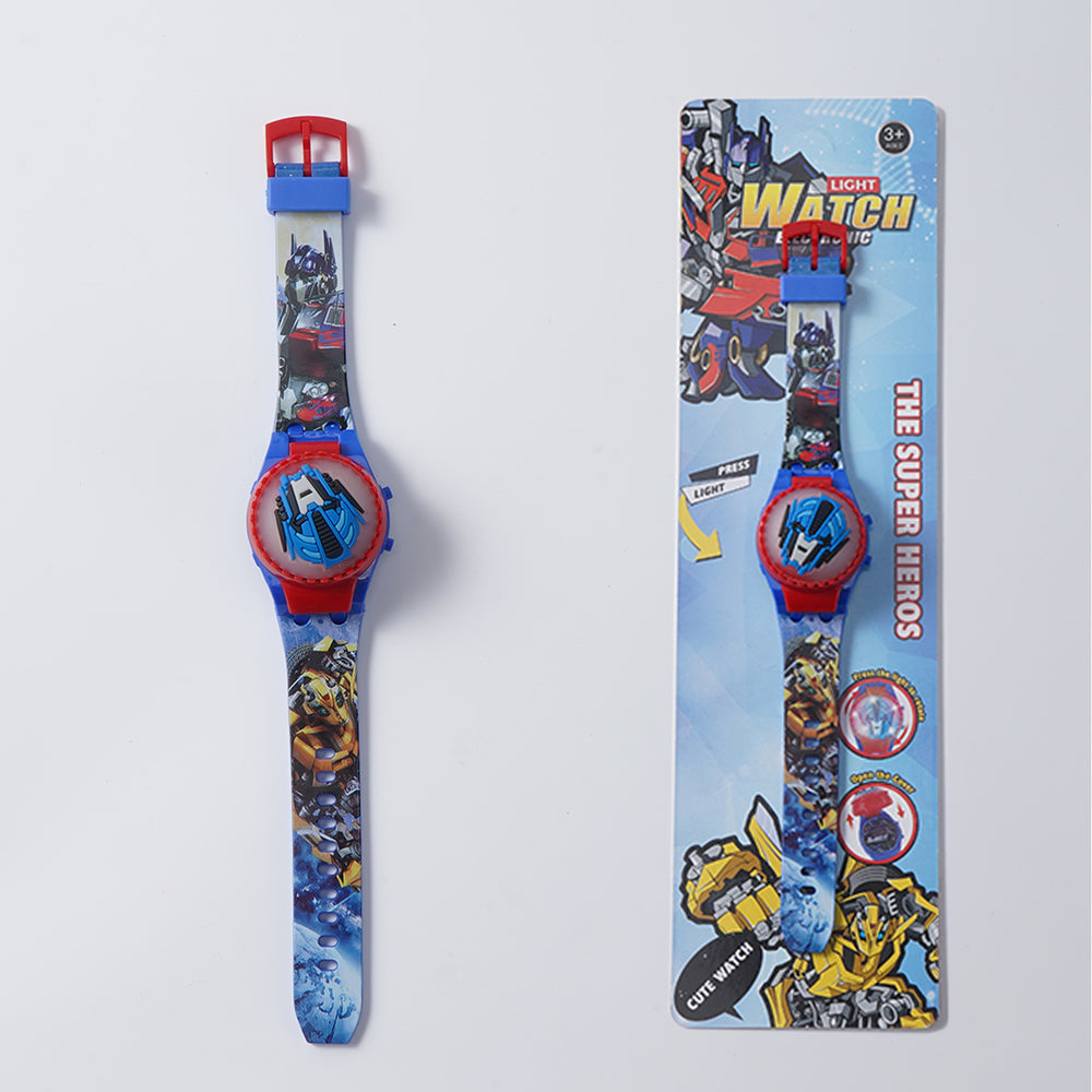 New children's light-up spinning top watch - flashing creative rotating gyro watch - kindergarten small gift toy wholesale
