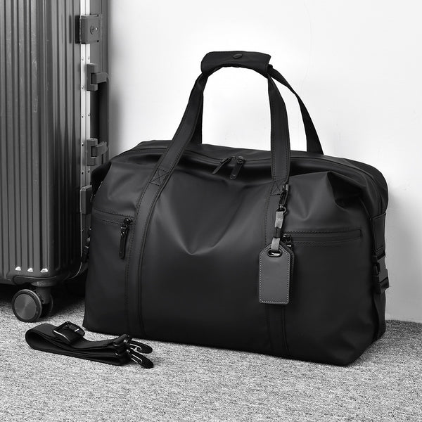 Travel bag Men's business trip handbag Large capacity short-distance travel bag Sports luggage bag Fitness bag One shoulder messenger bag
