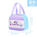 Blue meal bag