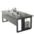 Office desk employee workstation single desk and chair set - minimalist modern office executive desk - staff computer desk