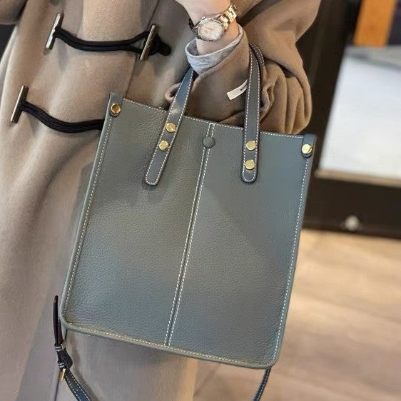 2024 new premium handbag - versatile tote, crossbody, bucket bag - large capacity, single shoulder, genuine leather women's bag