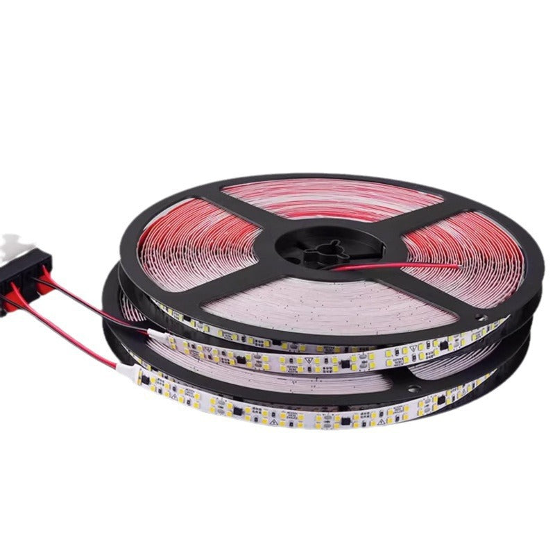 LED light strip self-adhesive 220v linear light display cabinet decoration home improvement ceiling strip box soft wire slot 8 patch ultra-thin high pressure