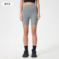 Summer seamless high-waisted workout shorts - women's tummy control, butt lifting yoga shorts for running, cycling, and fitness - 3/4 length - d25062