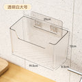 Kitchen onion, ginger and garlic storage basket, no punching wall hanging handy gadget, ginger and garlic basket, spice storage rack, storage box