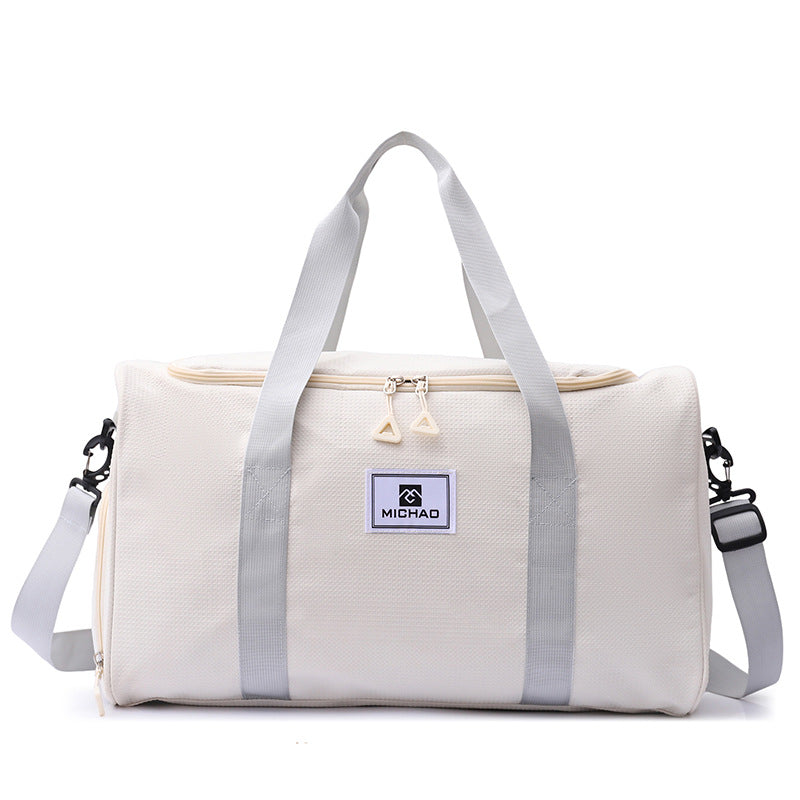 New large-capacity travel bag storage bag anti-splashing shoulder bag messenger bag multi-functional short-distance travel bag