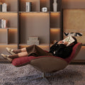 Zero gravity recliner for villa living room, balcony, bedroom, study - single sofa bed, lazy sofa, rocking chair