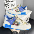 Niche original men's shoes spring 2025new arrival breathable sneakers casualeasiest for matchthick solenon-slip student sports trendy shoes