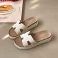Women's slippers - new summer 2025 collection: fashionable indoor/outdoor platform sandals for women, thick sole, height increasing, platform, beach & pool slides