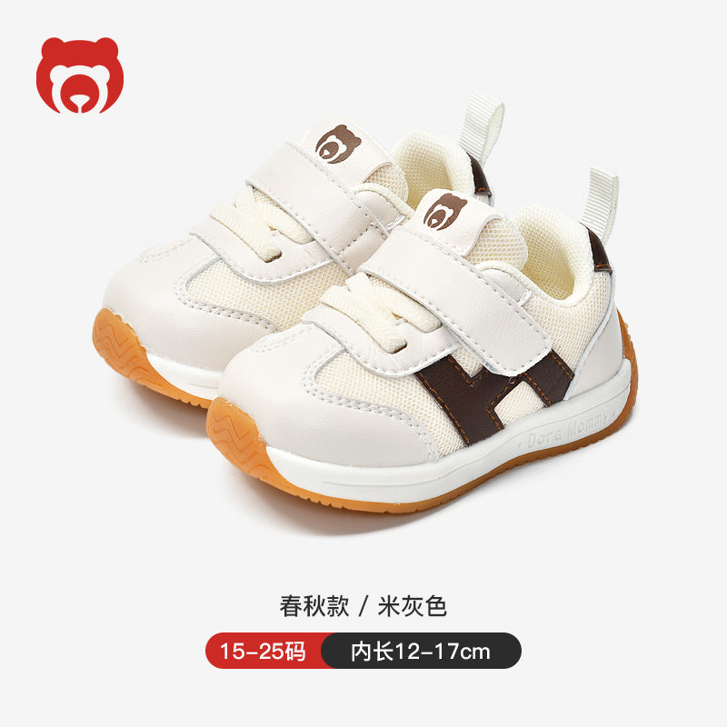 Toddler shoes for boys, spring and autumn, 0-1-2 years old, soft sole infant shoes, children's shoes, infant and toddler shoes for girls