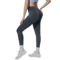 seamless washable yoga pants, high waist, tummy control, hip lift, tight nine-point pants, sweat-absorbent and breathable running fitness pants for women