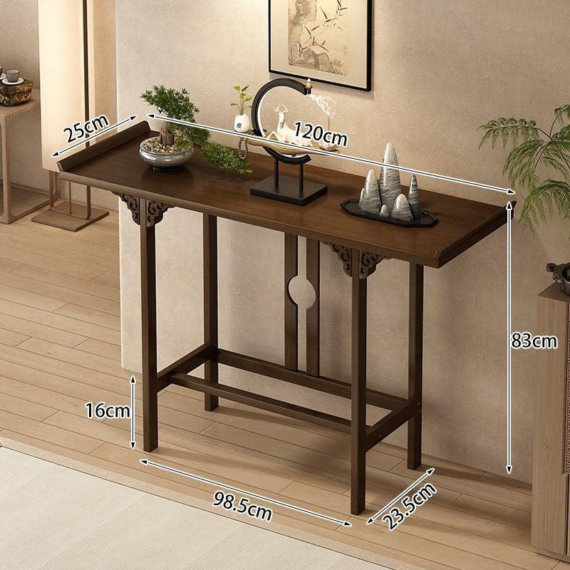 Buddhist niche altar table, home simple entrance, incense table, god of wealth altar table, altar stand cabinet, modern style grids