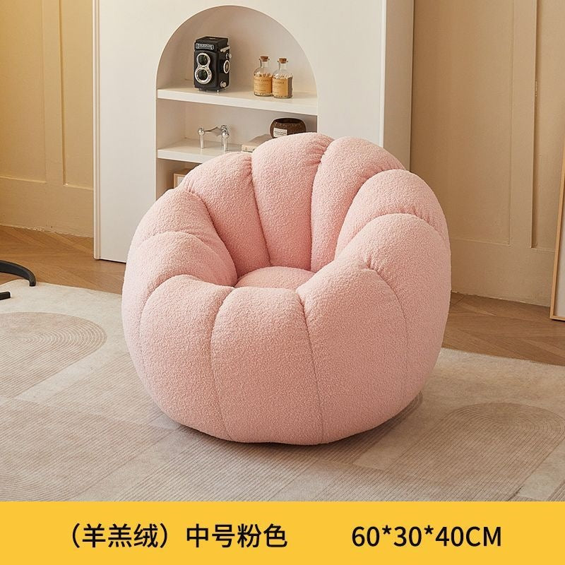 Lazy sofa detachable washable single and double can lie down and sleep lazy nest chair for home small apartment balcony casual bean bag