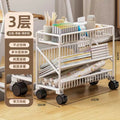 Classroom movable desktop bookshelf student textbook organizer floor storage rack children's home small bookshelf