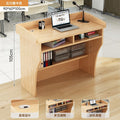 Lectern, teacher's desk, multimedia presentation stand, welcome desk, school classroom teacher's lectern table
