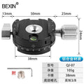 Aluminum alloy panoramic gimbal quick release plate clamp mount for dslr cameras - 360° rotating base panoramic clamp