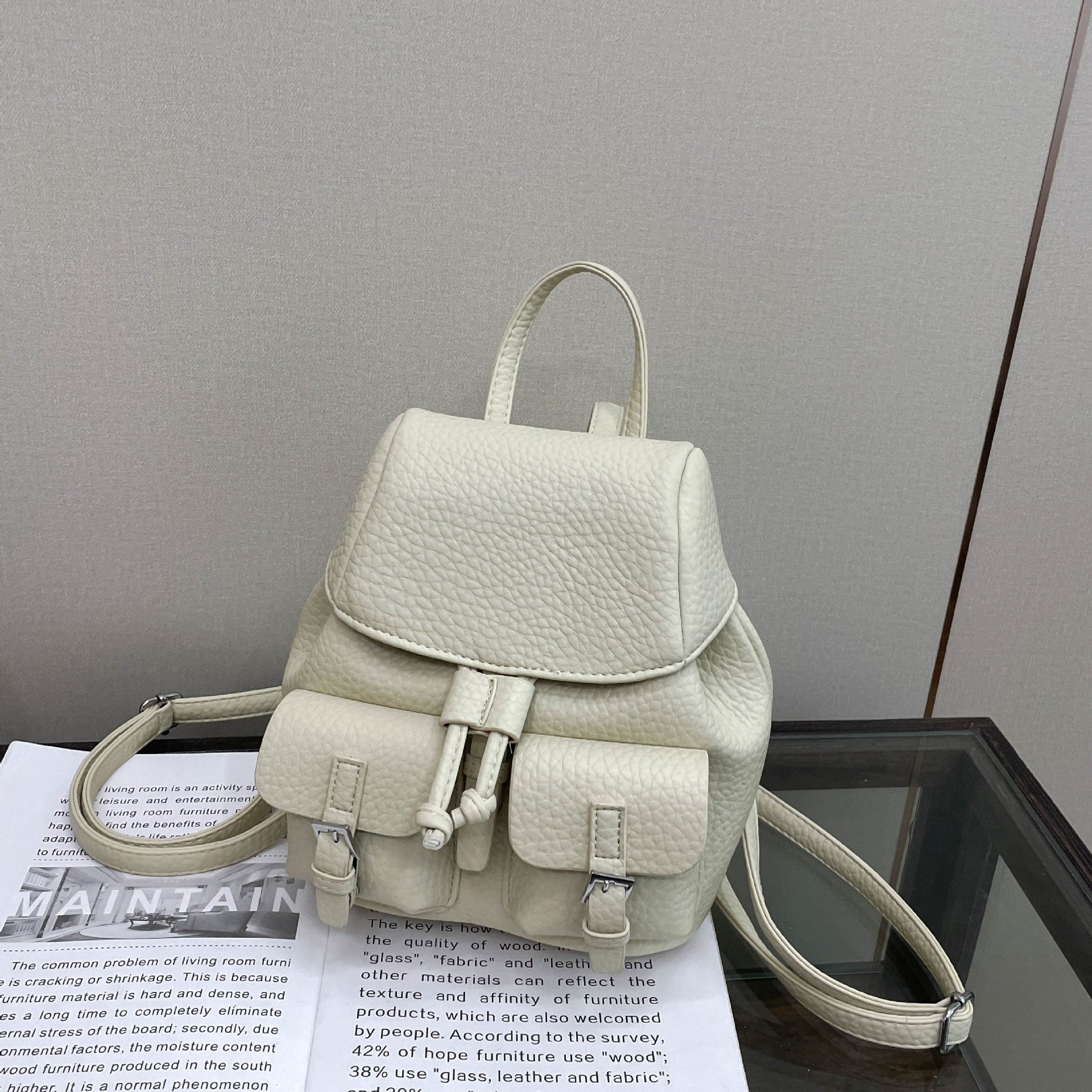 Cross-border backpack women's travel lightweight and high-value 2025 new niche Korean version of high-end school bag travel backpack