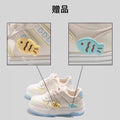 Girls' athletic shoes - new spring/summer  collection: breathable mesh sneakers, white shoes, platform shoes for girls, big & tall sizes, kids' footwear