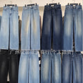 New arrival american high street menstraight-legjeanspantsin stock wholesalemen jeans wholesale