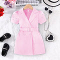 New arrivalfashiongirl black suitsuitblack suit for children children cl