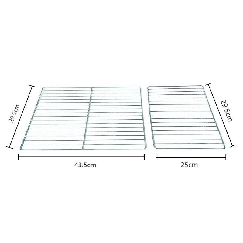 Bbq grill mesh stainless steel rectangular square grid iron grate outdoor bbq supplies oven accessories wholesale portable