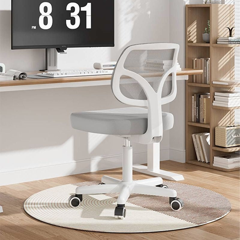 Kumanju little whale computer chair - comfortable casual home office chair for small spaces, study chair, ergonomic chair