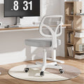 Kumanju little whale computer chair - comfortable casual home office chair for small spaces, study chair, ergonomic chair