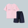 【ice silk quick-dry】new summer men's and women's sporty quick-dry perforated breathable t-shirt and shorts set