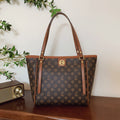 2025 new cross-border women's bag: large capacity, versatile tote, underarm bag, commuter bag, export quality, textured mommy bag