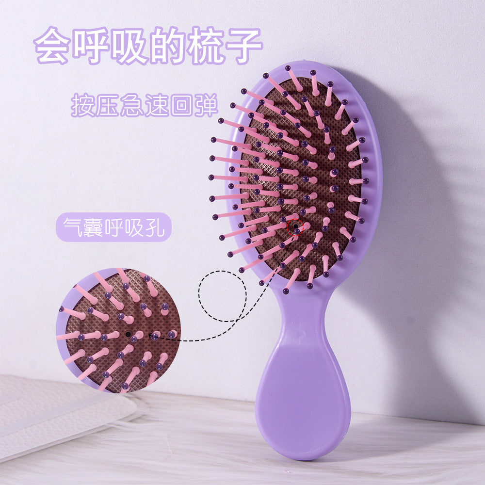 Spot Air Cushion Airbag Comb ins Portable Massage Comb Mini Cartoon Cute Girl Small Comb Children's Comb