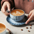 Japanese retro style afternoon tea coffee cup - single serving, creative, high-value, trendy mug for drinking water