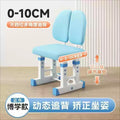Blue upholstered seat