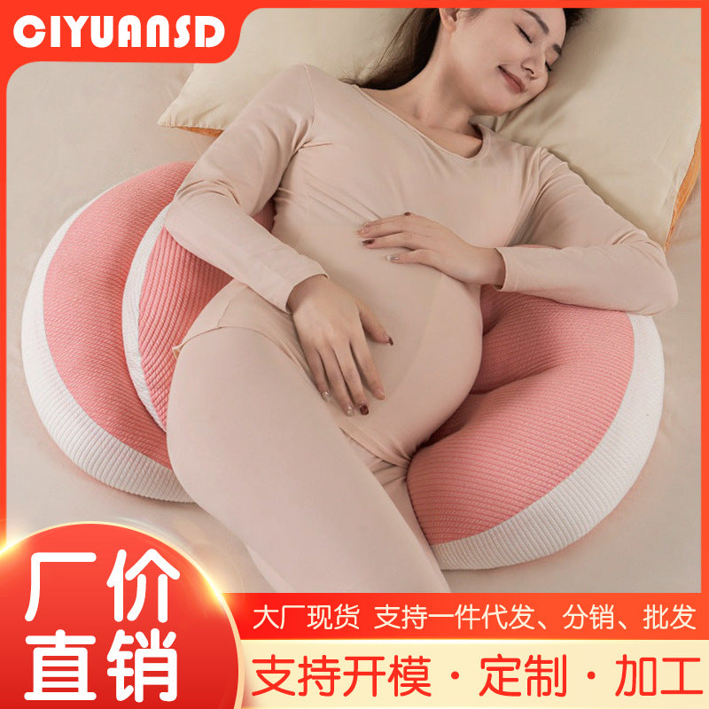 Pregnancy pillow - u-shaped side sleeper pillow for back support, belly support, and comfortable sleep. the ultimate pregnancy pillow for side sleepers - designed for pregnancy and postpartum support