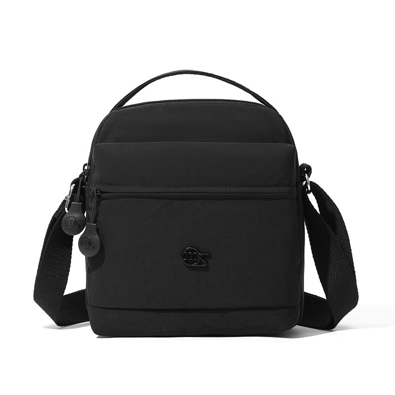 Cross-border high-end bag women's summer 2025 new fashion messenger bag Korean version cloth bag popular portable small backpack