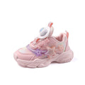 fall/winter new girls' light-up chunky sneakers - lightweight, breathable athletic shoes for mid-to-large children