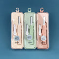 Telescopic eyebrow trimmer