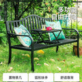 Balcony small table and chair three-piece set casuallift coffee table table and chair combination house garden outdoor courtyard iron bench
