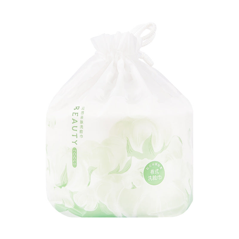 Snow mary disposable facial cleansing tissues - thickened roll, pearl dot texture, soft skin care beauty wipes - hot seller