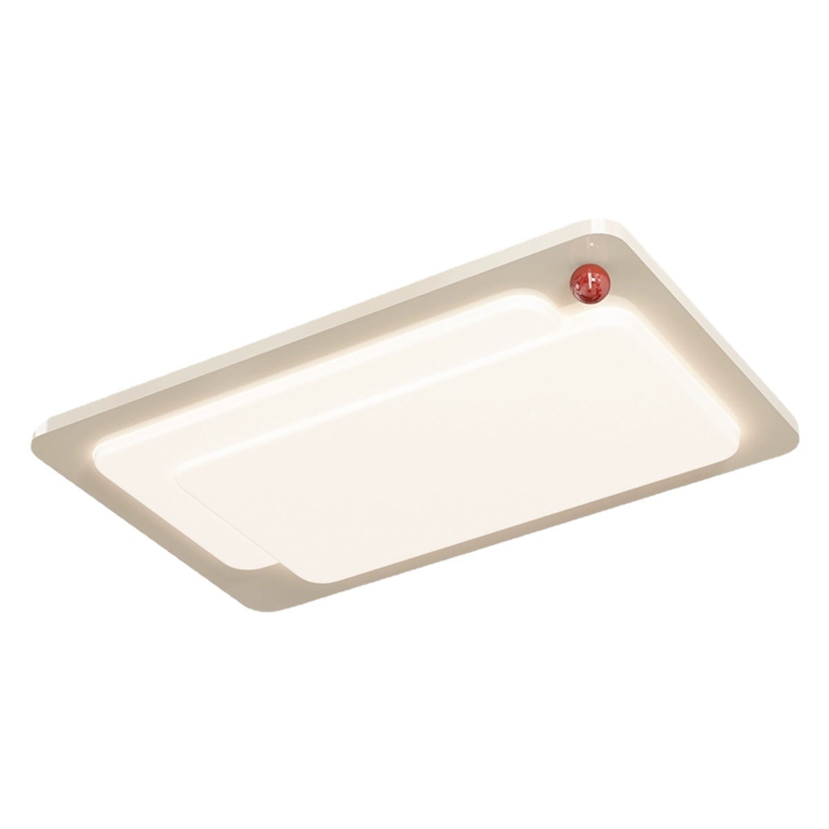 Cream wind living room light led ceiling light creative personality eye protection full spectrum master bedroom light room Zhongshan lighting